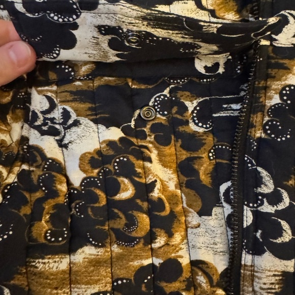 Scotch & Soda Black and Gold Patterned Vest Casual - Picture 3 of 8